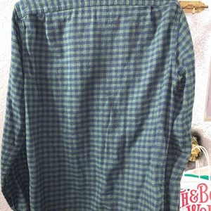 Men’s J-Crew flannel shirt